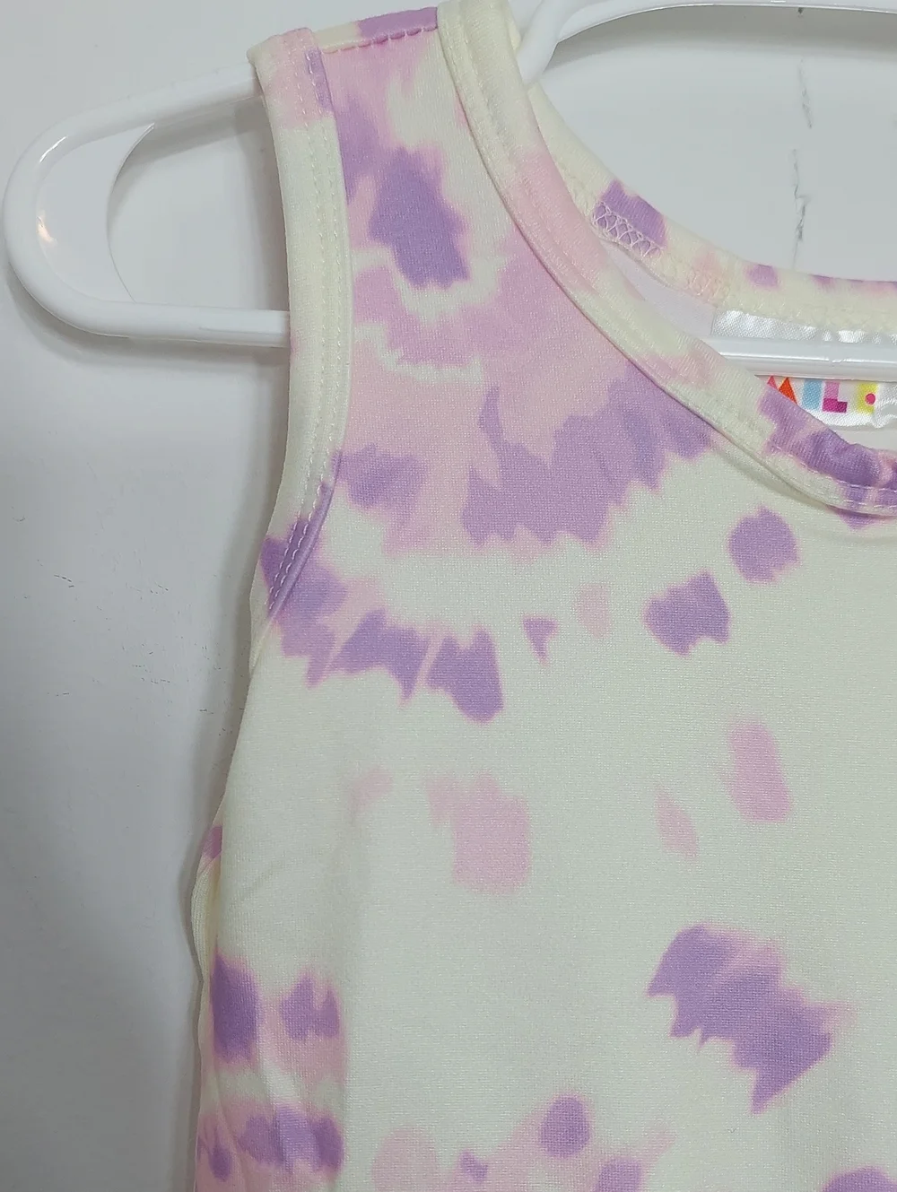 Dot Dot Smile Girls Dress Size 2T Lavender Dream Tie-Dye Tank Twirl Spin